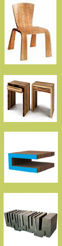 green furniture design
