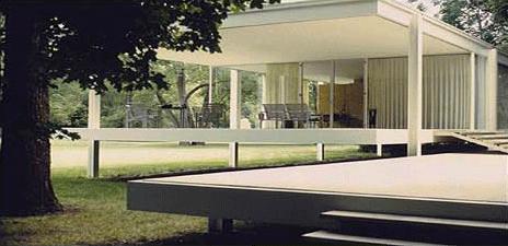 Mies Van Der Rohe - House display