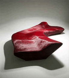 Zaha Hadid - Red Sculpture