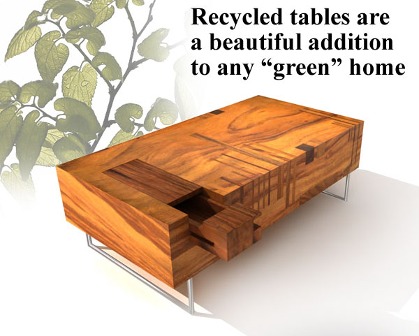 Eco recycle table KMP Furniture