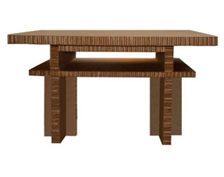 carboard table - kmp furniture