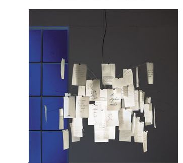 Ingo Maurer notes lamp