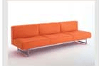 Piero Lissoni - orange Sofa three seater