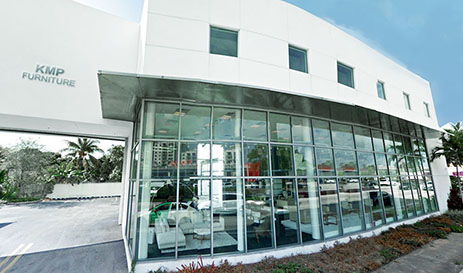 KMP Furniture Coral Gables Showroom