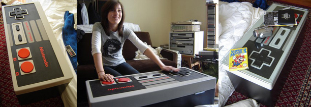 Nintendo modern coffee table